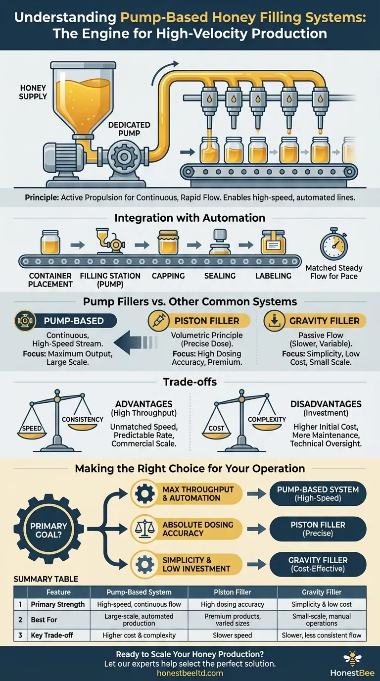 What are pump-based systems in honey filling machines? Maximize Your High-Speed Production Visual Guide
