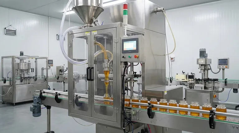 ハチミツ充填機におけるポンプ式システムとは？ハイスピード生産を最大化する