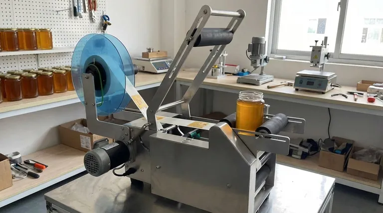 Как машина для этикетирования бутылок с медом повышает эффективность работы? Увеличение скорости, точности и прибыли