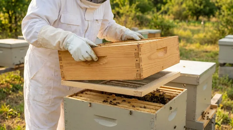 What precautions should be taken when using the triangle bee escape board? Ensure a Gentle & Successful Honey Harvest