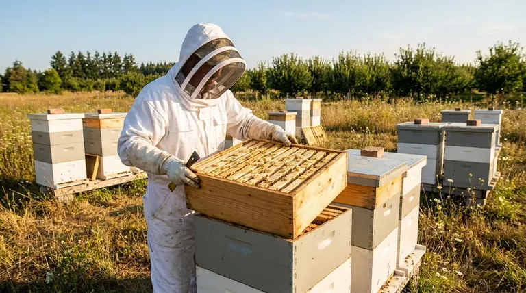 여러 벌통에서 꿀을 수확할 때 고려해야 할 사항은 무엇인가요? 수확량을 효율적으로 늘리세요