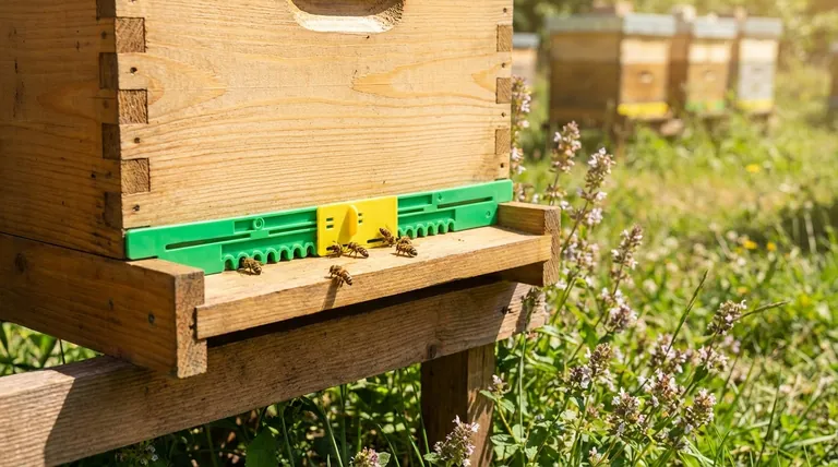 입구 축소기는 어떤 추가 기능을 제공하나요? 벌통 건강 및 보안 강화