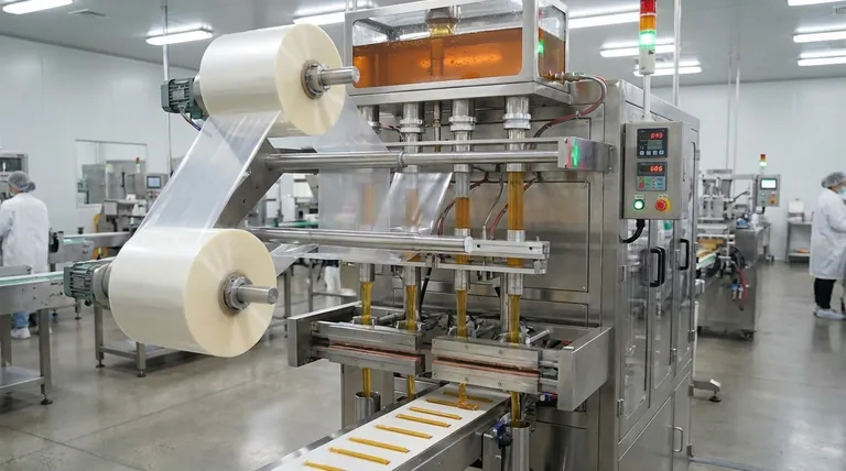 ハニースティックマシンの動作原理にはどのようなステップが含まれますか?ハニーパッケージングを自動化する