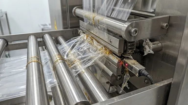 What causes jamming or blockage of film in honey stick machines? Prevent Costly Downtime