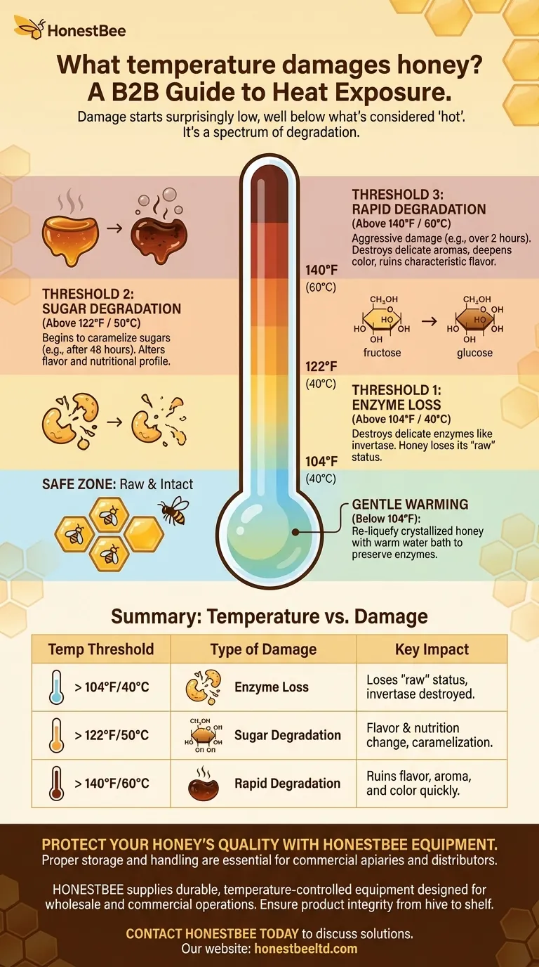 What temperature damages honey? A Guide to Preserving Honey's Quality and Enzymes Visual Guide