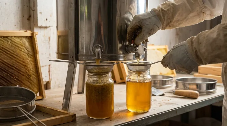How can beekeepers customize honey quality using a honey filtering machine? Control Clarity, Pollen & Shelf Life