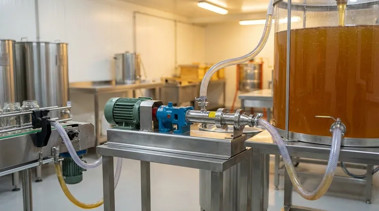 Quel est le but des pompes à miel ? Protéger la qualité du miel et améliorer l'efficacité