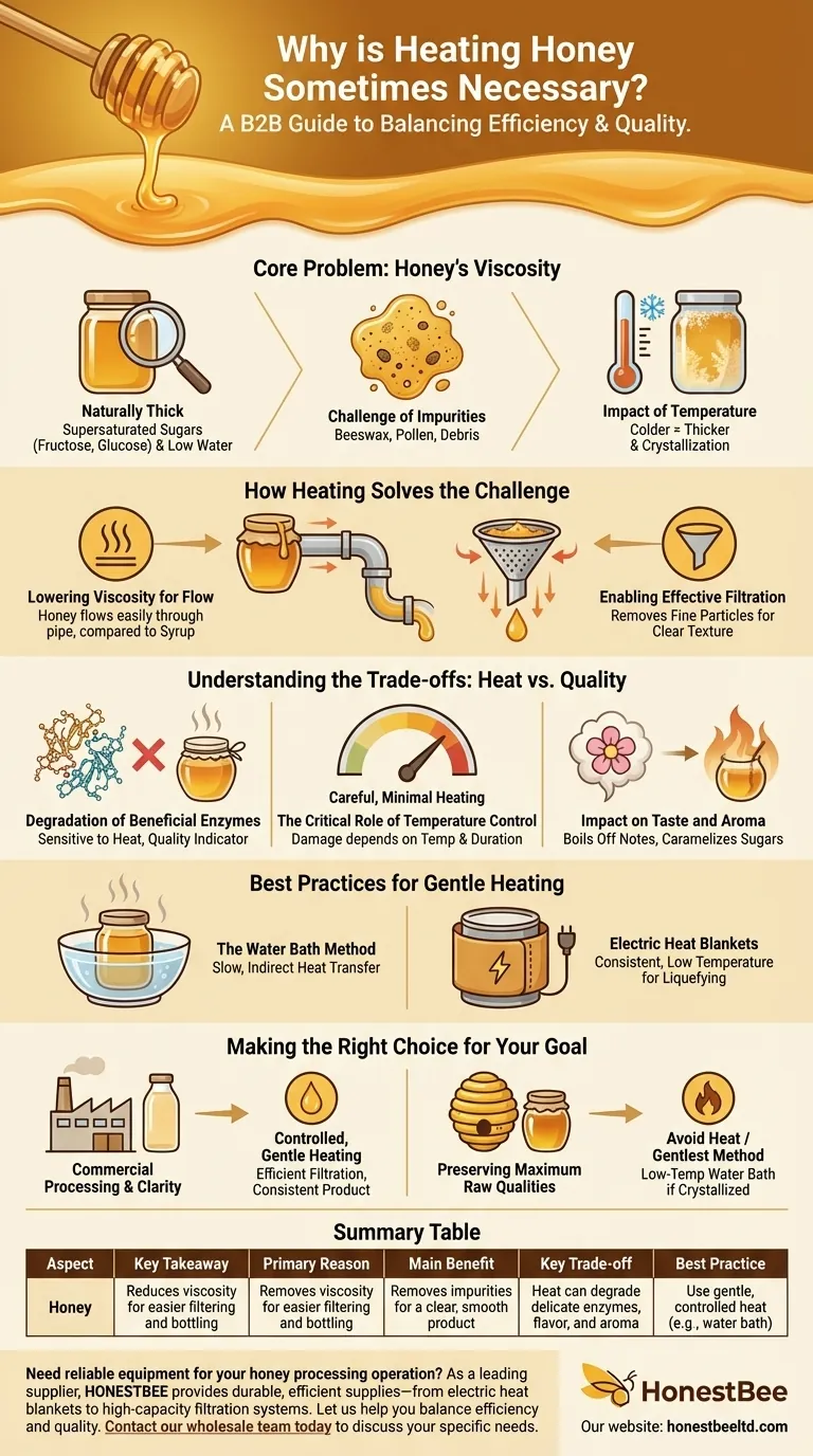 Why is heating honey sometimes necessary? The Essential Guide to Processing & Quality Visual Guide