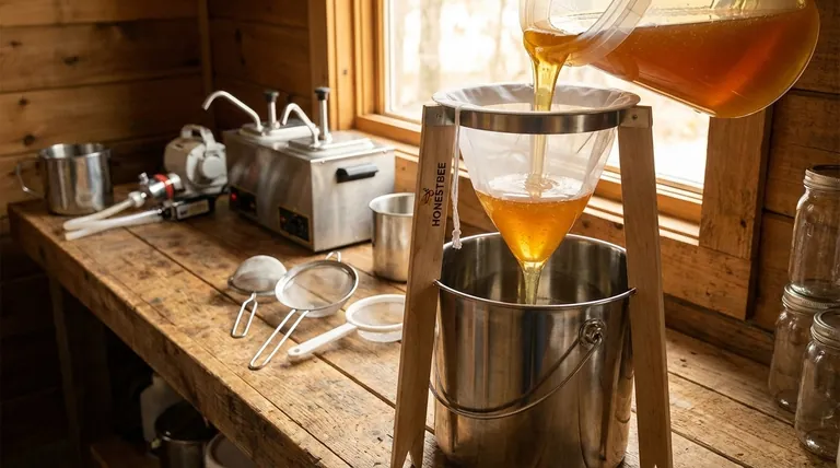 What types of equipment are used in honey filtering? Build an Efficient System for Pure, Marketable Honey
