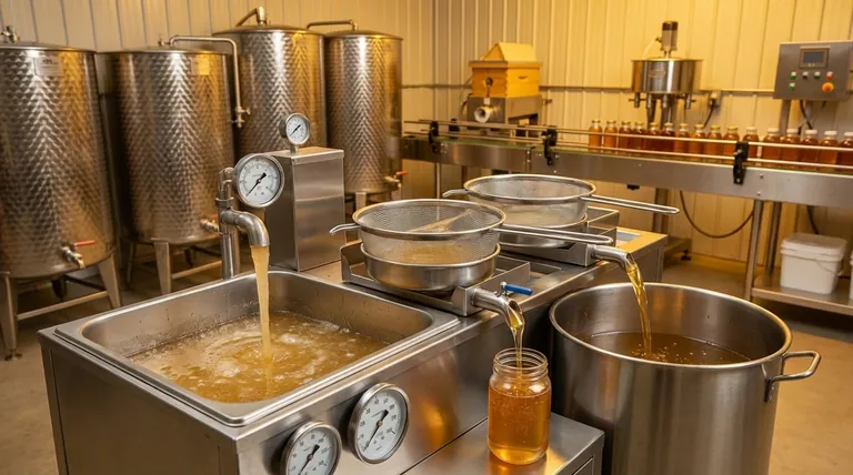 꿀 여과 기계를 사용하면 어떤 이점이 있습니까? 순도, 효율성 및 시장 매력 향상