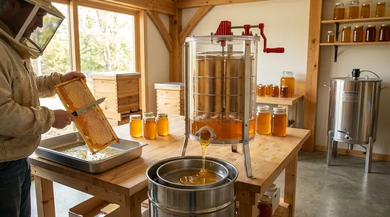 What are the main processes involved in honey processing? From Hive to Jar, A Complete Guide