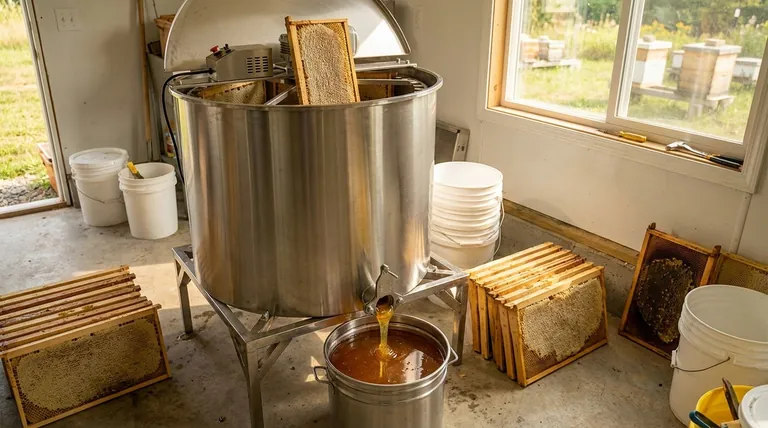 스테인리스 스틸 꿀 추출기의 장점은 무엇인가요? 꿀의 순도와 장기적인 가치를 보장하세요