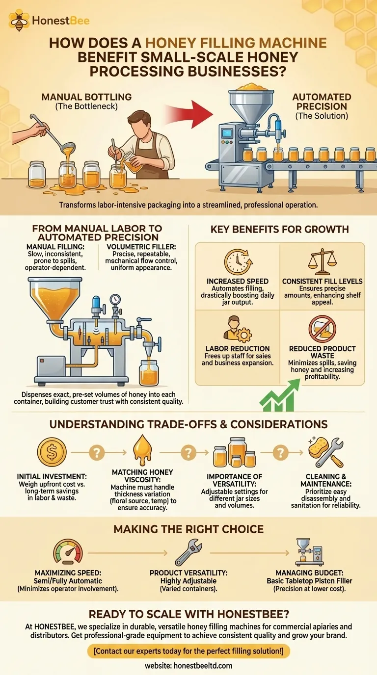 Как фасовочная машина для меда приносит пользу малым предприятиям по переработке меда? Повышение эффективности и качества бренда Визуальное руководство