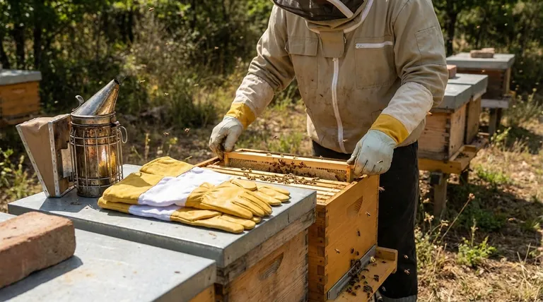 لماذا من المهم توفير القفازات حتى لو لم يتم ارتداؤها دائمًا؟ إدارة المخاطر الأساسية لمربي النحل