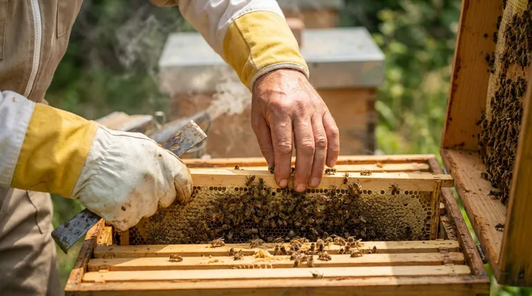 Почему некоторые опытные пчеловоды предпочитают работать без перчаток? Для превосходной ловкости и благополучия улья