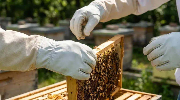 양봉 장갑은 어떻게 민첩성을 향상시킬까요? 뛰어난 착용감으로 정밀한 벌통 관리를 달성하세요