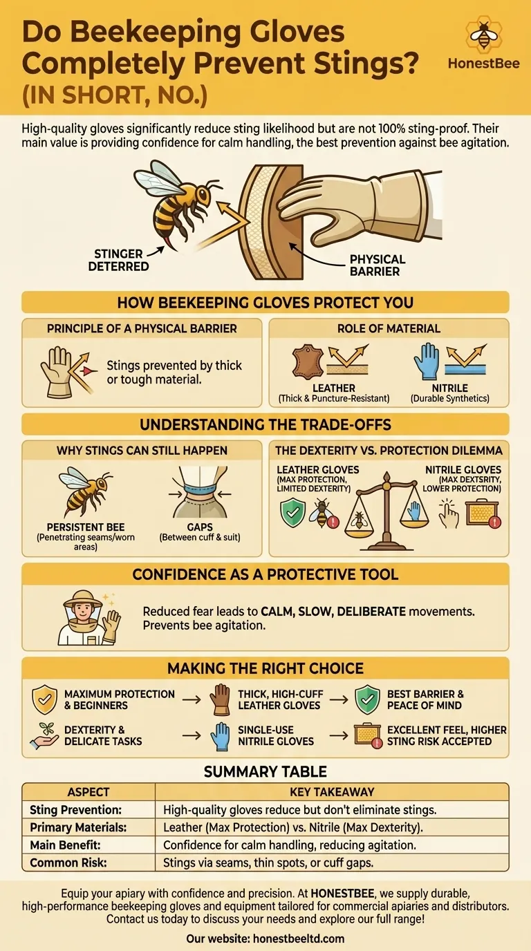 Do beekeeping gloves completely prevent stings? Maximize Your Hive Safety and Confidence Visual Guide