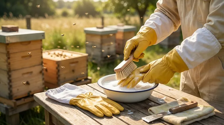 定期清洁养蜂手套为什么很重要?蜂群健康与安全指南