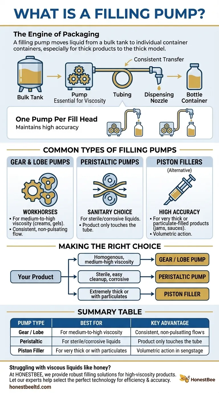 What is a filling pump? The Essential Guide for Accurate Liquid Packaging Visual Guide