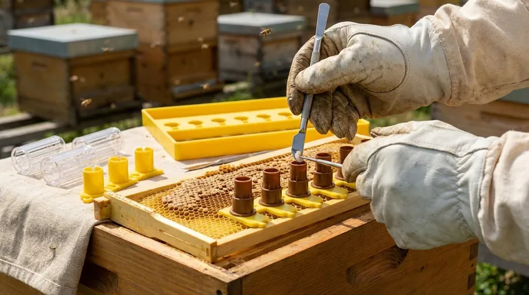 양봉에서 여왕벌을 기르는 데 사용되는 일반적인 방법은 무엇입니까? 통제된 여왕벌 생산 기술을 마스터하세요