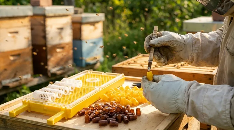 What is the key factor in determining whether a larva becomes a queen? The Power of Royal Jelly