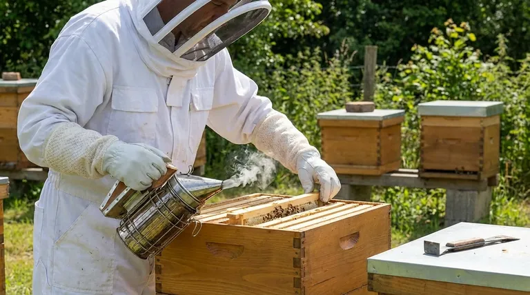 What precautions should inexperienced individuals take when handling bees? A Guide to Safe and Confident Beekeeping