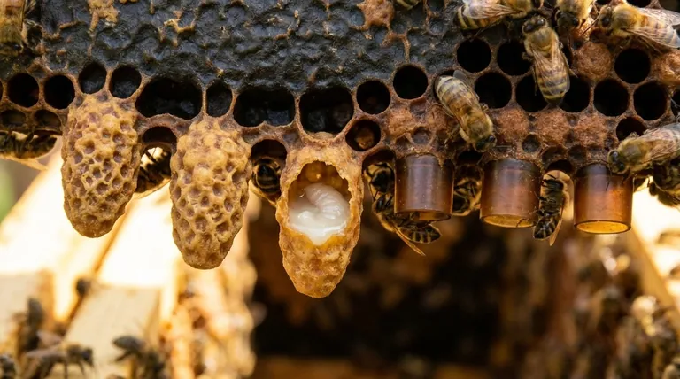여왕벌방이란 무엇이며, 벌집 내 어디에 위치하나요? 벌집 관리 마스터하기