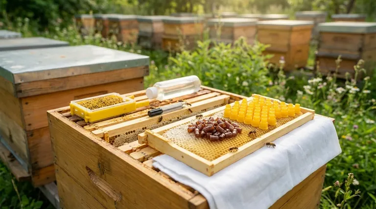 Como uma colônia iniciadora é preparada para a criação de rainhas? Um Guia Passo a Passo para Células Reais de Alta Qualidade