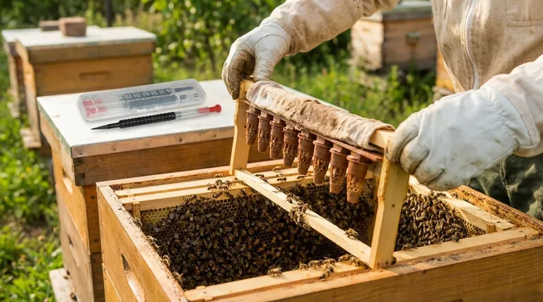 What should be done after grafting is completed? A Step-by-Step Guide to Protect Your Queen Cells