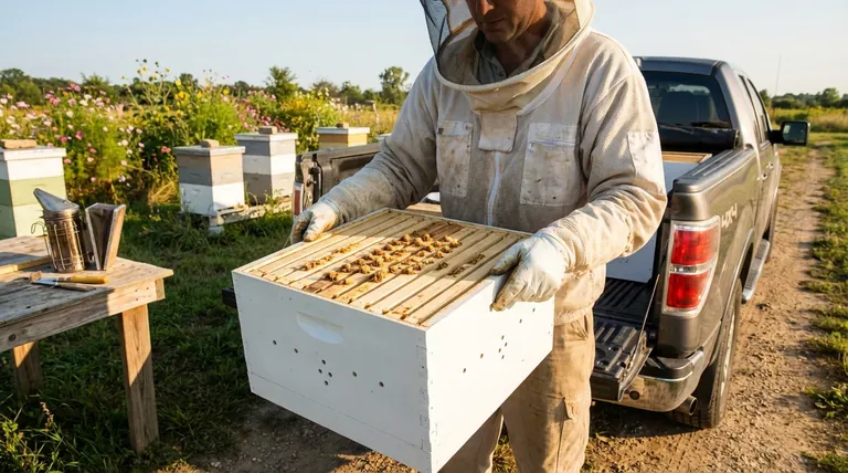 How should cells be transported to the mating yard? Ensure Queen Cell Viability with a Mobile Incubator