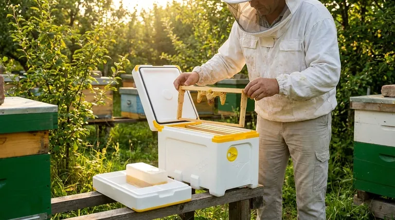 When should cells be distributed after setting up nucleus colonies? Ensure Queen Acceptance and Colony Success