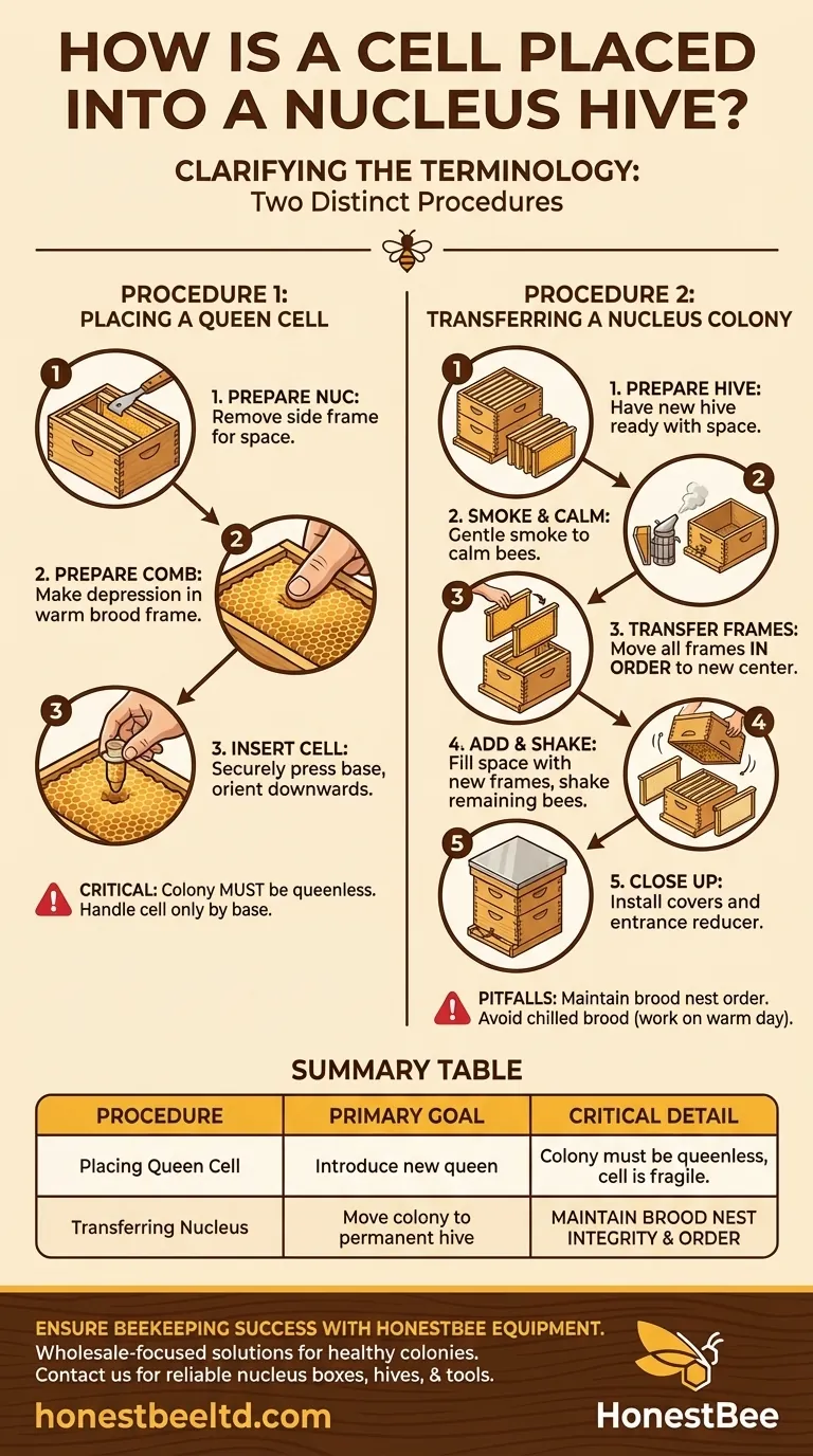 핵심 벌통에 여왕벌방을 넣는 방법은 무엇인가요? 두 가지 주요 양봉 절차를 숙달하세요 시각적 가이드