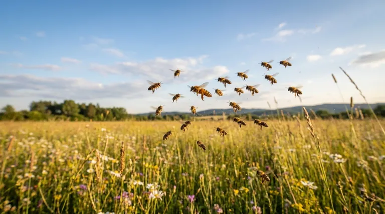 Где происходит спаривание девственных маток? Объяснение критического брачного полета