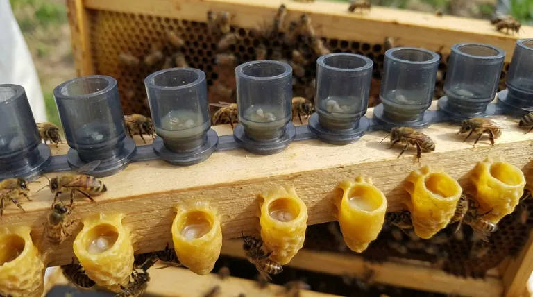 What types of cell cups are commonly used in grafting? Plastic vs. Wax for Queen Rearing Success