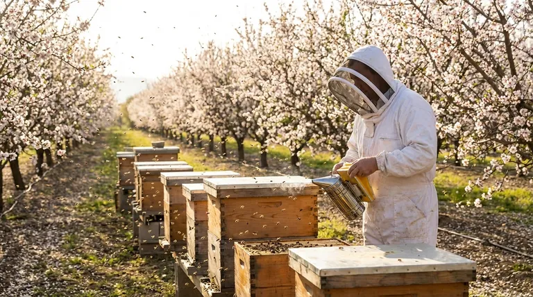 Why are honey bees considered the dominant pollinator? The Power of the Superorganism