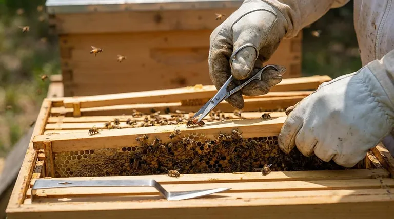 Why are queen clipping scissors used? A Beekeeper's Guide to Swarm Control