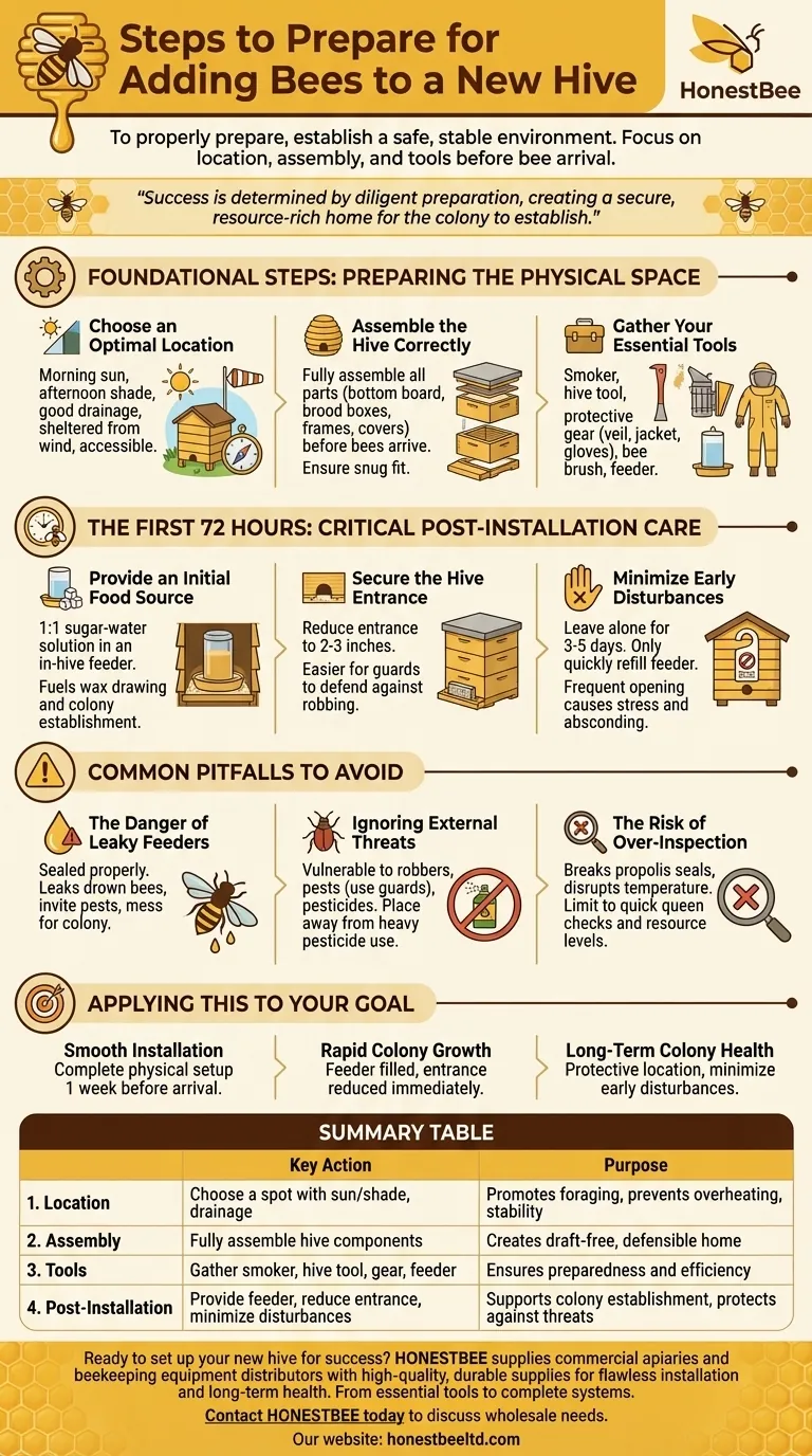 为新蜂箱添加蜜蜂需要做哪些准备工作？确保您的蜂群有一个强劲的开始 图解指南