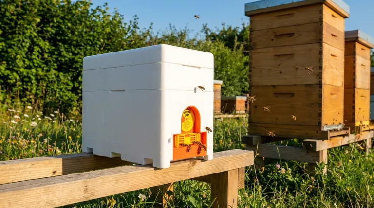 여왕벌을 사육하고 교미시키는 데 소형 꿀벌 군집(nucs)을 사용할 때의 이점은 무엇입니까? 여왕벌 생산 효율성 극대화