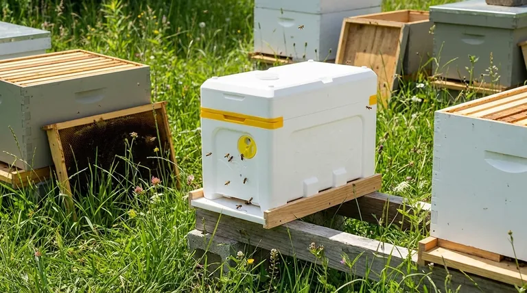 Quel est l'avantage d'utiliser un corps profond unique pour les nucléi ? Réussir l'élevage de ruches "sur place"