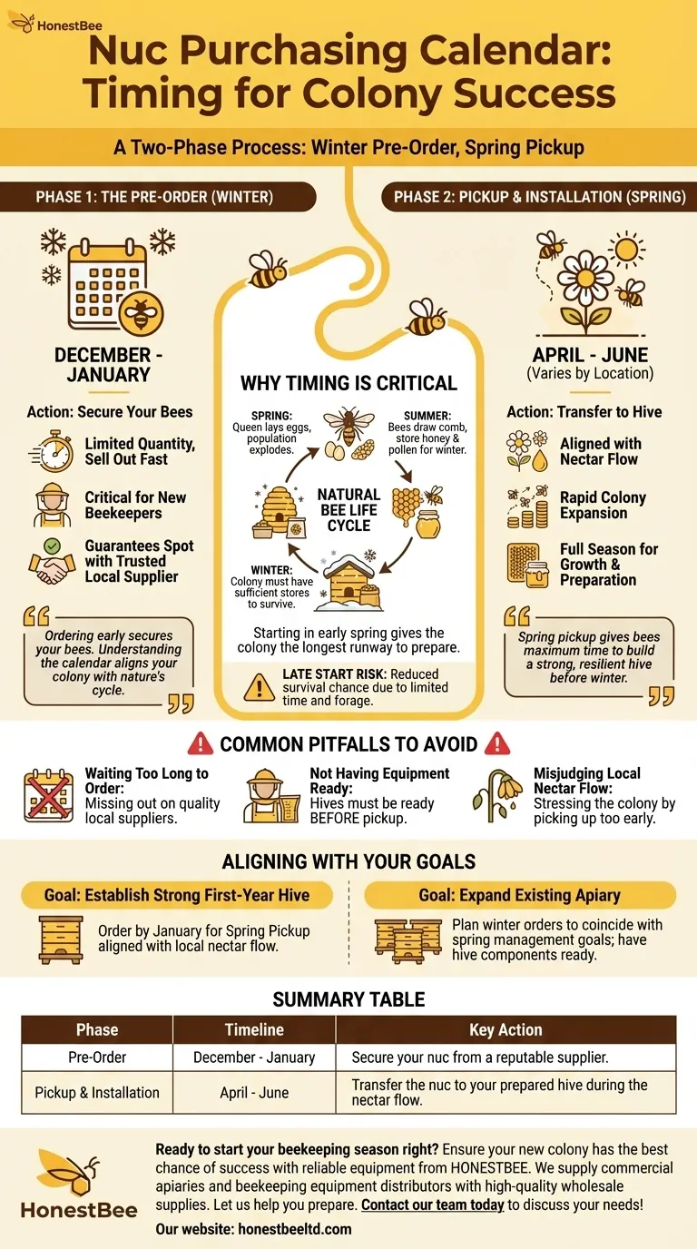 Wann können Bienenvölker (Ableger) typischerweise gekauft werden? Sichern Sie Ihr Frühlingsvolk im Winter Visuelle Anleitung