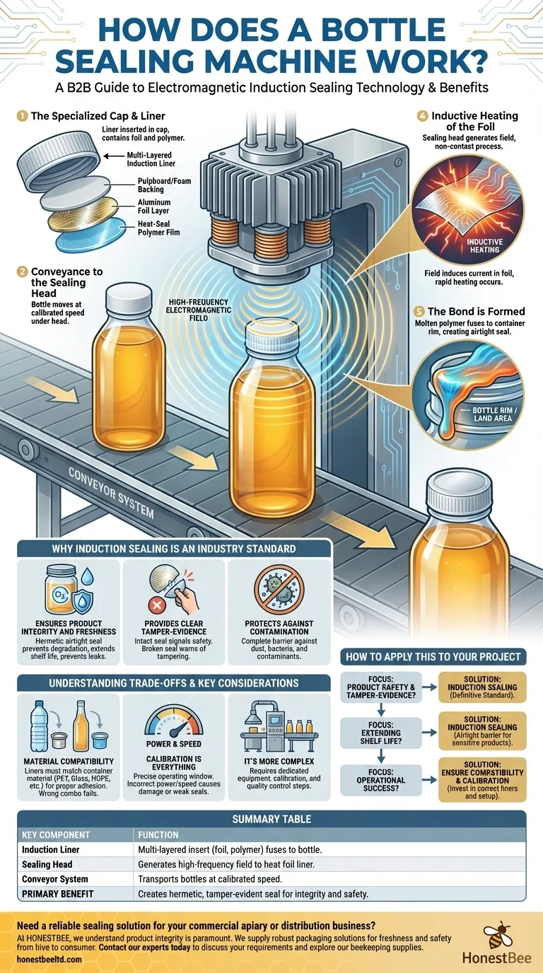 Come funziona una macchina sigillatrice per bottiglie? Garantire sigilli ermetici e a prova di manomissione per i vostri prodotti Guida Visiva