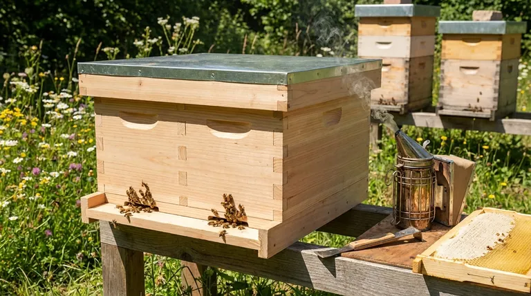 在养蜂中使用双核蜂箱有什么好处?提升蜂场韧性与增长