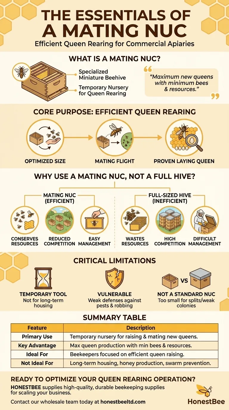 What is a baby nuc or mating nuc used for? A Guide to Efficient Queen Rearing Visual Guide