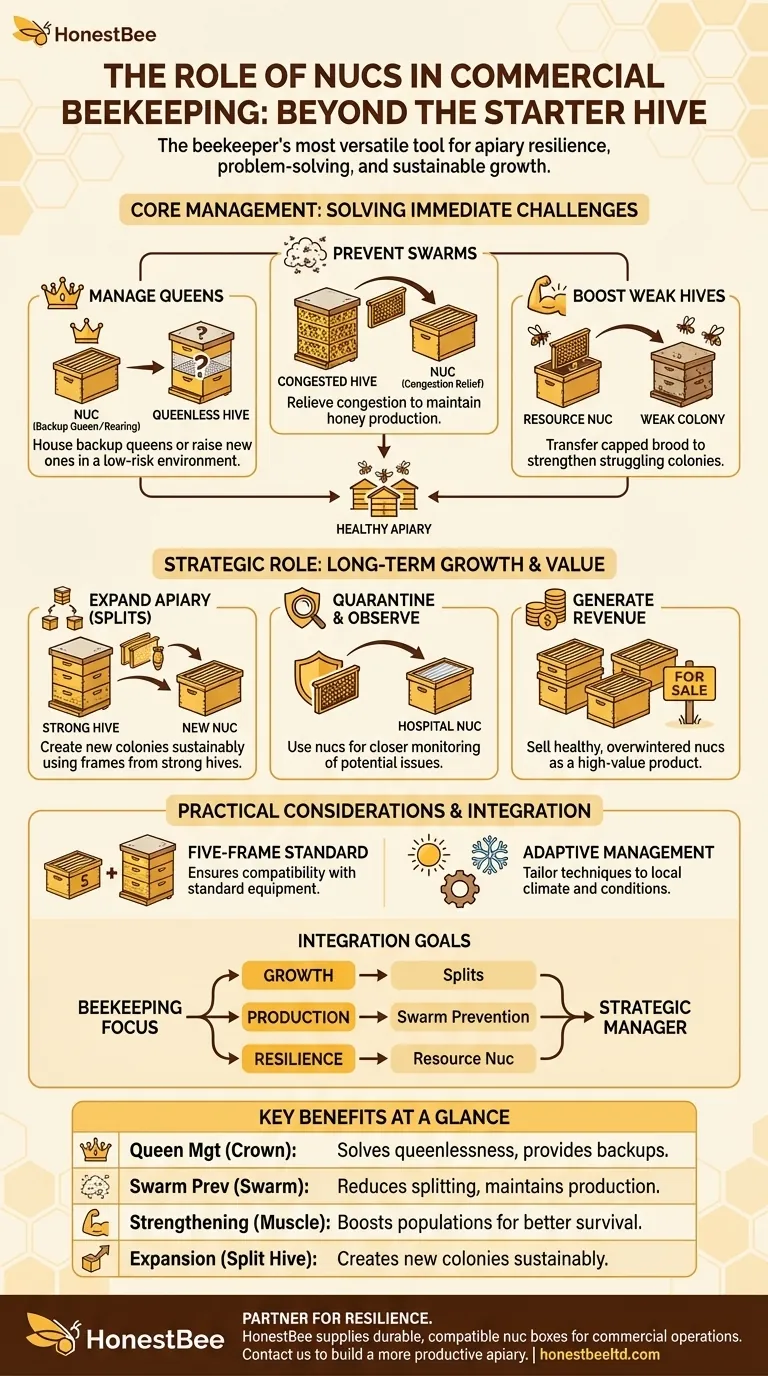 What role do nucs play in beekeeping? The Strategic Tool for Apiary Resilience and Growth Visual Guide