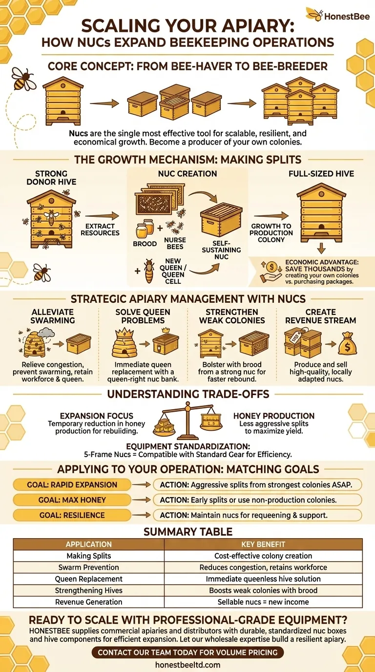 핵심 군집(Nucs)은 양봉 사업 확장에 어떻게 도움이 될 수 있습니까? 더 빠르고 수익성 있게 양봉장을 확장하세요 시각적 가이드