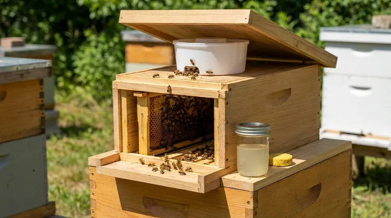 Why is supplemental feeding important for nucs? Fuel Rapid Growth & Prevent Starvation