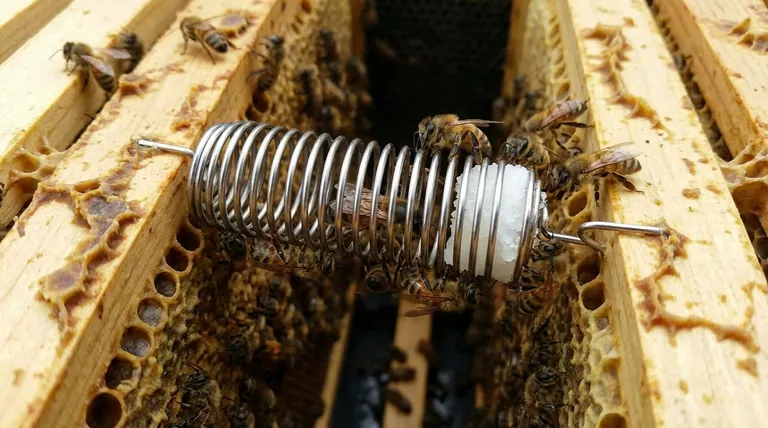 How is a queen bee introduced into a new colony using queen cages? Master the Art of Successful Requeening