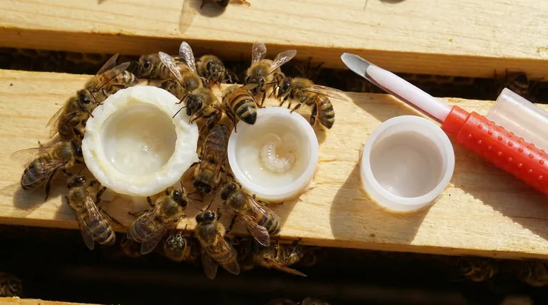 How can you tell if grafted larvae have been accepted? Master the Visual Cues for Queen Rearing Success