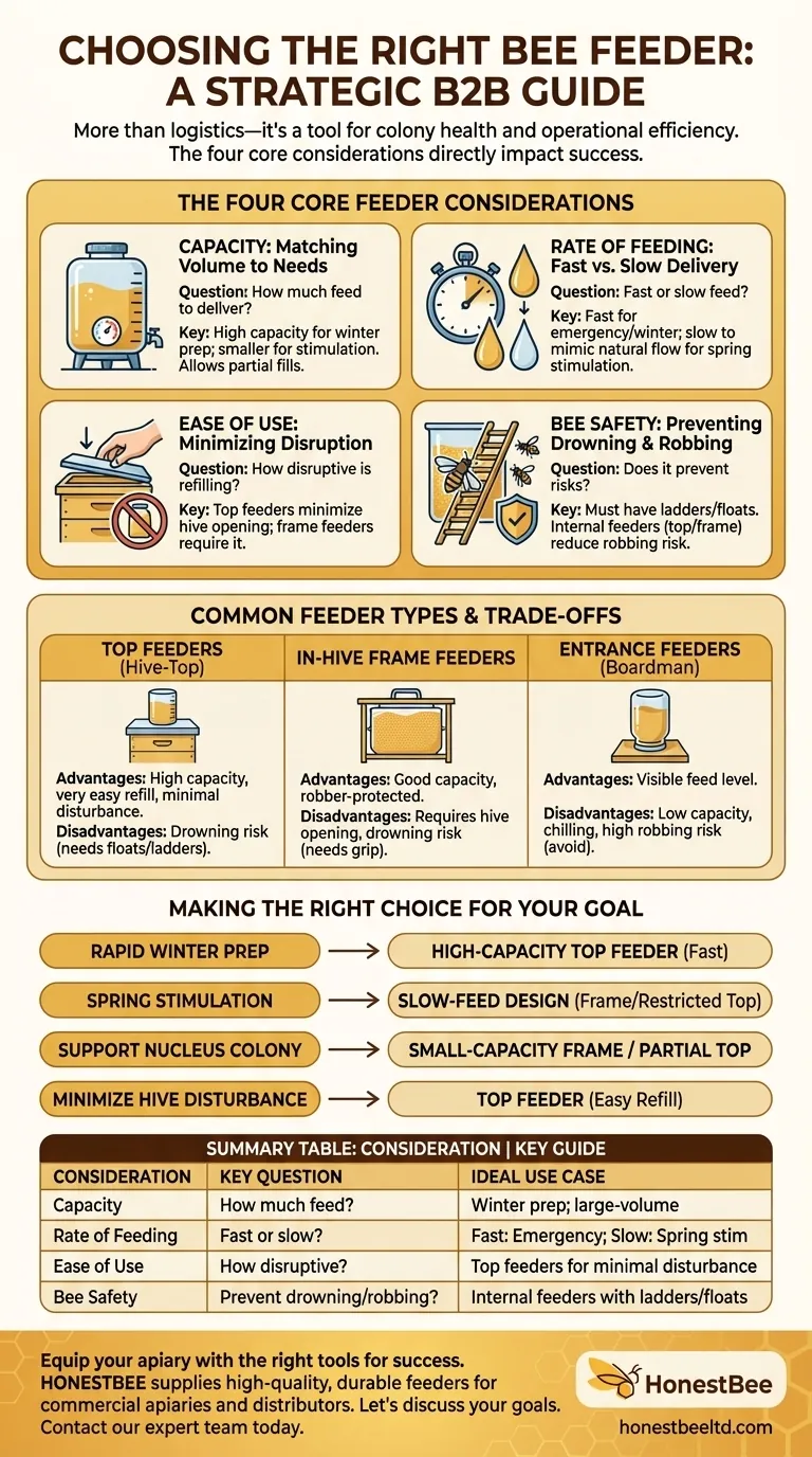 Каковы основные соображения при выборе типа кормушки? Оптимизируйте здоровье и продуктивность вашей пчелиной семьи Визуальное руководство