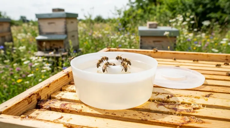 Quel est le mélange de sirop recommandé pour l'alimentation stimulante ? Maîtrisez le rapport 1:1 pour des ruches plus fortes